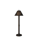Patio Living Concepts Tahiti II 60 in. Floor Lamp 17207 with 3 in. black... - $356.31