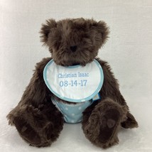 Vermont Teddy Bear Company No. 1 Plush Stuffed Animal Brown Long Hair Jo... - £15.78 GBP