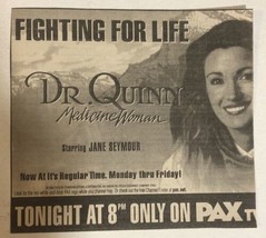 Dr Quinn Medicine Woman Tv Guide Print Ad Jane Seymour TPA23 - £4.65 GBP