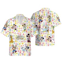 Mickey And Friends Easter Bunnies Happy Easter Day Hawaiian Shirt - £8.24 GBP+