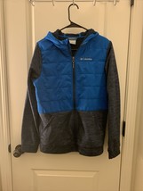 Columbia Sportswear Boys Zip Up Hoodie Active Size XL (18/20) Blue - $46.53