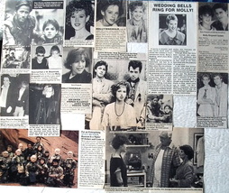 MOLLY RINGWALD ~ (20) Color and B&amp;W Vintage CLIPPINGS, Articles from 198... - £8.56 GBP