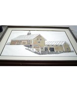  Sabra Johnson (Field) Print &#39;Barn in Windsor County&quot; Signed, Numbered - £2,580.06 GBP
