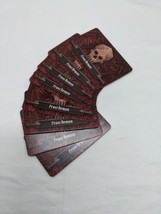 Gloomhaven Frost Demon Monster Ability Attack Cards  - $6.92