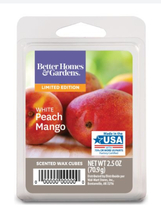 Better Homes and Gardens Scented Wax Cubes, White Peach Mango, 2.5 Oz - £3.01 GBP