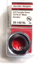 Lasco -Aerator Adapter -3/4&quot; Female Hose 15/16-27 Male Aerator-MPN-09-14... - $148.47 MXN