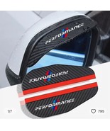 2 piece carbon fibre rear view mirror cover. - $25.75 CAD