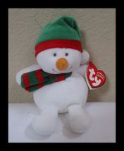 Ty Jingle Beanies Icecaps the Snowman 5 Inch NEW - €11,16 EUR