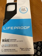 LifeProof Wake Series Case for Apple iPhone 11 Pro Max - Black - NEW - £14.30 GBP