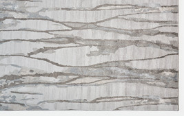 10' X 13' Taupe Ivory And Gray Abstract Tufted Handmade Area Rug - €1.983,55 EUR