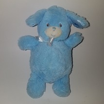 Little Me Blue Puppy Dog Plush Lovey Baby Toy 7&quot; Small Stuffed Animal Star 2014 - £27.00 GBP