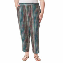 Jessica Simpson Womens Printed Pull-on Pant Color Geo Fusion Size XS - £27.59 GBP