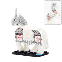 Castle Knights of the Holy Sepulchre Charger Lego Compatible Minifigure Bricks - £2.51 GBP