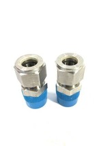 2-Swagelok Stainless Steel Male Adapter 1/2”Compression Tube OD x 1/2 Ma... - £29.02 GBP