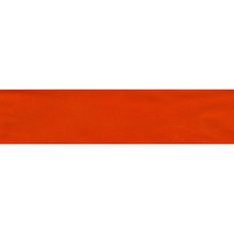 Offray Single Face Satin Ribbon 1-1/2&quot;X12&#39;-Torrid Orange - £11.07 GBP