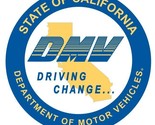 California Department of Motor Vehicles Seal Sticker Decal R7583 - $1.95+