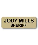 JODY MILLS SHERIFF SUPERNATURAL PIN NAME BADGE &amp; BUTTON HALLOWEEN COSPLAY - $316.25 MXN