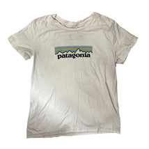 T-Shirt Patagonia Logo Taglia S Cotone Biologico - £23.55 GBP