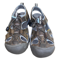 KEEN Venice Sport Waterproof Hiking Gorp Sandals 003989 size 6 grey/brow... - £21.78 GBP