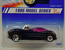 Hot Wheels 1995 Model Series 9 Power Pipes Car 13346 349 5SP New - $4.50