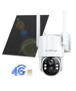 CELLULAR ONLY 4G Solar Battery Powered Security 2.5K Camera Outdoor CELL... - $44.53