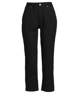 No Boundaries ~ Juniors&#39; Size 1 ~ BLACK ~ Hi-Rise ~ Mom ~ Denim Blue Jeans - $432.02 MXN