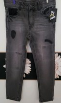 Art Class Brand Jeans ~ Girl&#39;s Size 7 ~ Gray ~ Distressed ~ Adjustable W... - £17.64 GBP