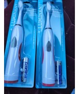 Luminant Battery Powered Toothbrush Soft . Res accents. New ! (2) - £5.51 GBP