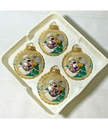 Mickey Unlimited Vintage Glass Ornaments Krebs - $29.58