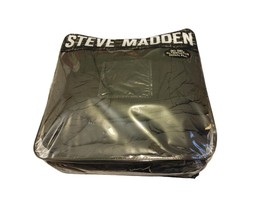 Steve Madden 3 Piece Down Alternative comforter set Queen Tan and Black USED - £19.55 GBP