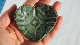 Heart Shaped Ceramic Decoration or Holder For Coins, Jewelry, etc. - £19.65 GBP