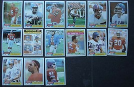 1981 Topps Denver Broncos Team Set of 15 Football Cards - £7.84 GBP