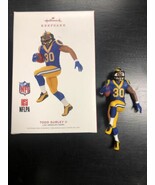 2019 Hallmark Keepsake Todd Gurley II Los Angeles Rams Christmas Ornamen... - $159.17 MXN