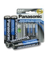 Panasonic  AAA 4-Pack Super Heavy Duty Batteries (2 packs total of 8 Bat... - £6.37 GBP