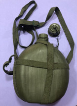 OLD ALBANIAN ARMY WATER BOTTLE PLASTIC MILITARY ISSUE TYPE   COMMUNISEM ... - $34.65