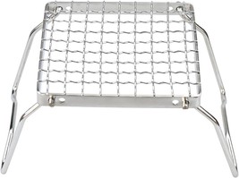 Dzrzvd Camp Grill With Foldable Legs-304 Stainless Steel Grill Grate For Gas - £26.19 GBP