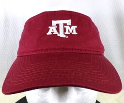 Texas A&amp;M Class Of 64 Maroon Visor Hat Adjustable Strap Retro Style - $208.37 MXN