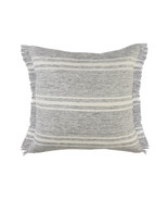 24&quot; X 24&quot; Gray Zippered Geometric Indoor Outdoor Throw Pillow - €81,73 EUR