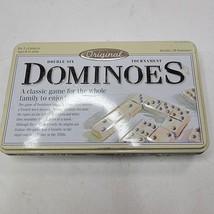 Target 28 Double Six Tournament Dominoes Game In Tin - £5.21 GBP