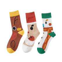 Anysox 3 Pairs One Size 4-5 Multi Holiday Socks Fashion Combed Cotton Gi... - £20.33 GBP