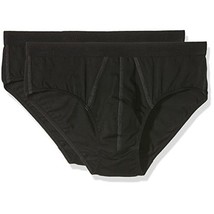 Sloggi Men&#39;s 24/7 Midi 2P Plain Boxer Briefs, Black, Medium (Manufacture... - £44.56 GBP