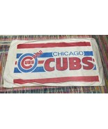 Vintage CHICAGO CUBS Win Beach Towel STAINED READ - $10.58