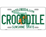 Crocodile Florida Metal Sign - $15.50