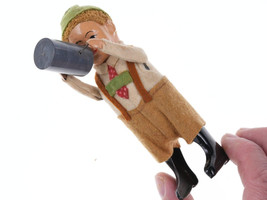 1950&#39;s German Schuco Clockwork Dancing Beer Drinking boy - $150.28