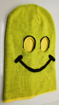 2 Hole Yellow Balaclava Full Face Ski Mask Winter Smily Face Warm Halloween - $16.99