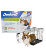 24 Inch Dog Crate Pet Cage Removable Tray Divider Panel Wire Metal Kennel - $728.56 MXN