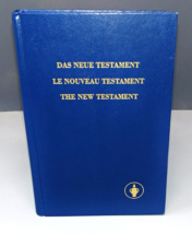 The New Testament (Das Neue) (Le Nouveau) German &amp; French Gideons HC Bible - £17.34 GBP