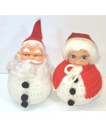 Cute Vintage Mr. And Mrs. Clause Christmas Decor - $39.23 CAD