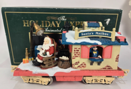 New Bright Holiday Express SANTAS MAILBOX Ltd Ed 2wire Motorized Animation - $80.00