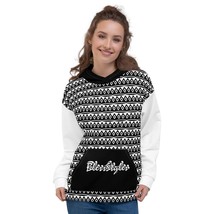 Black And White Royal Unisex Hoodie - £49.57 GBP+